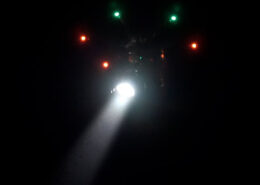 Projecteur Drone LED avec une lentille de Fresnel