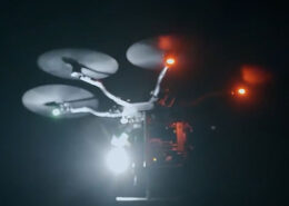 Lumiere blanche Led Drone