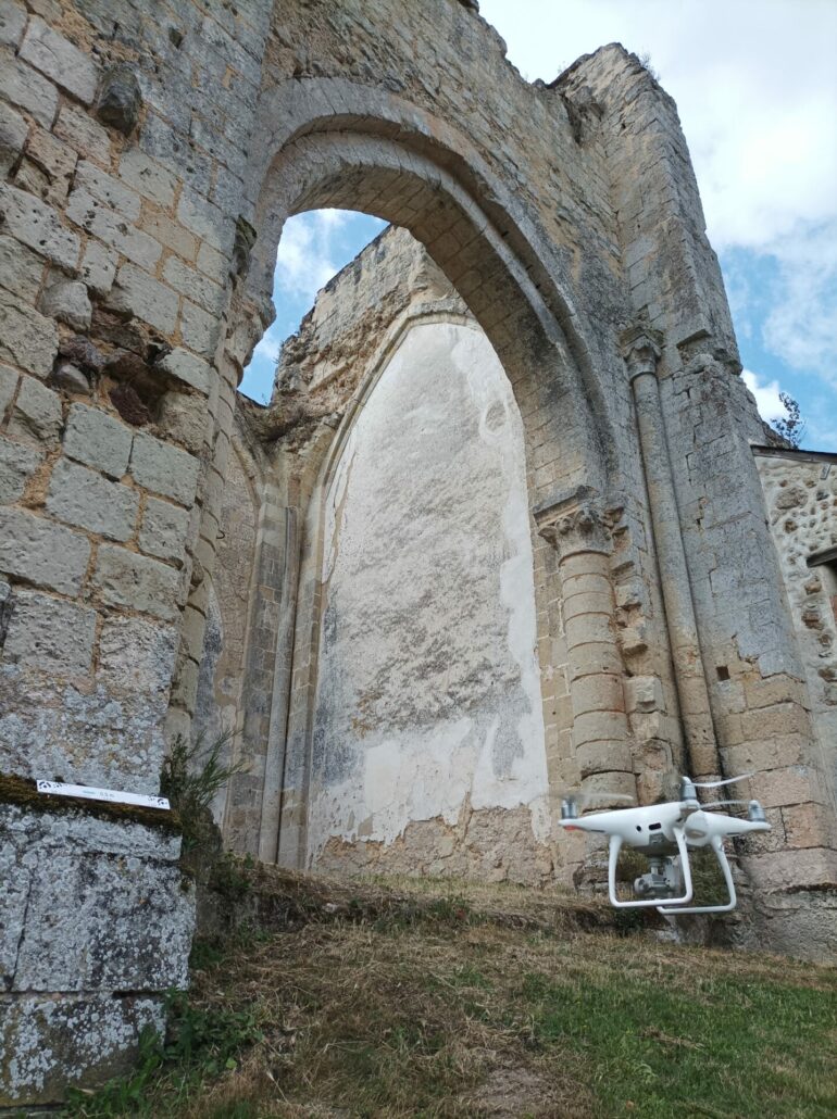 modélisation 3D drone patrimoine