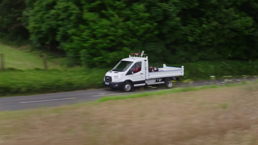 voiture traveling ford transit