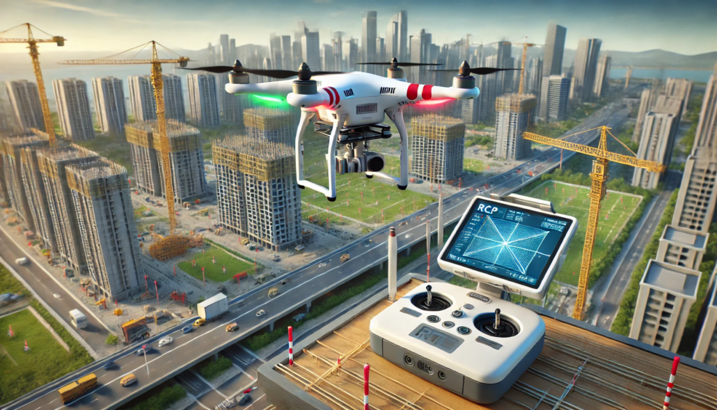 drone rtk relevé