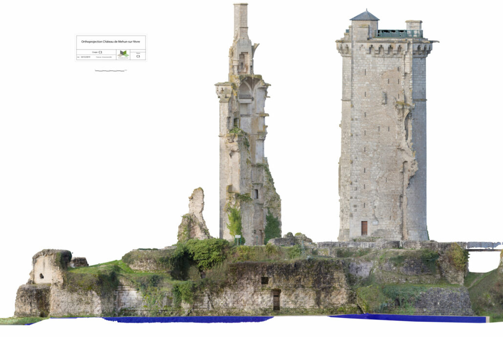 photogrammétrie drone château