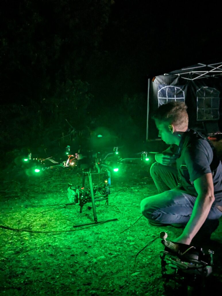 de gaule drone lumiere