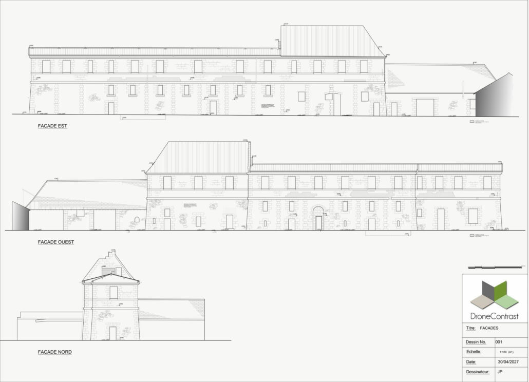dessin facades minimes